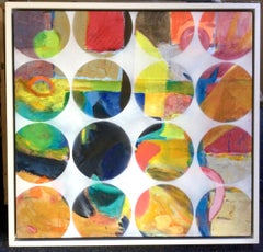 Sedici.  Pittura astratta contemporanea a tecnica mista