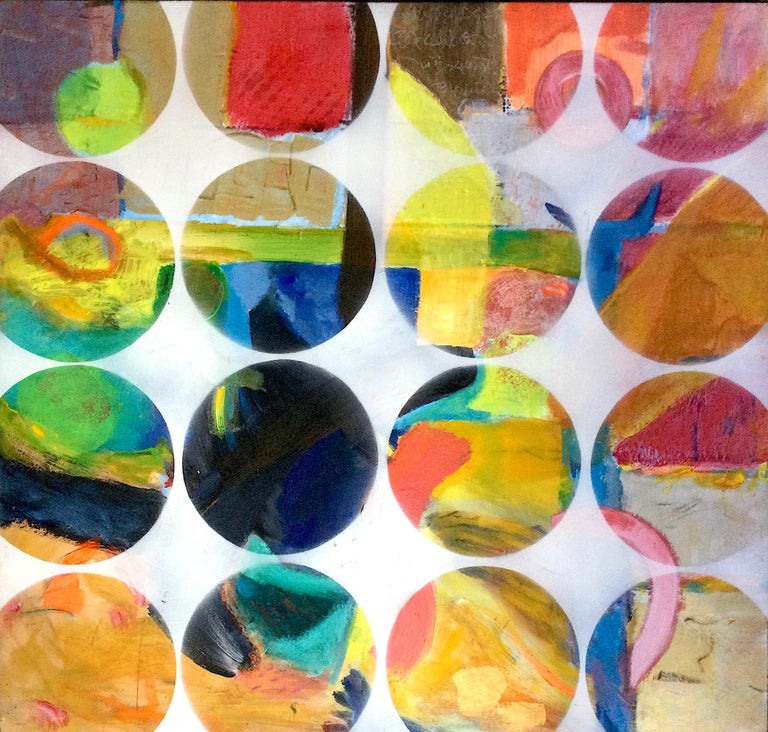 Peter Rossiter Sixteen. Contemporary Mixed Media Abstract Painting