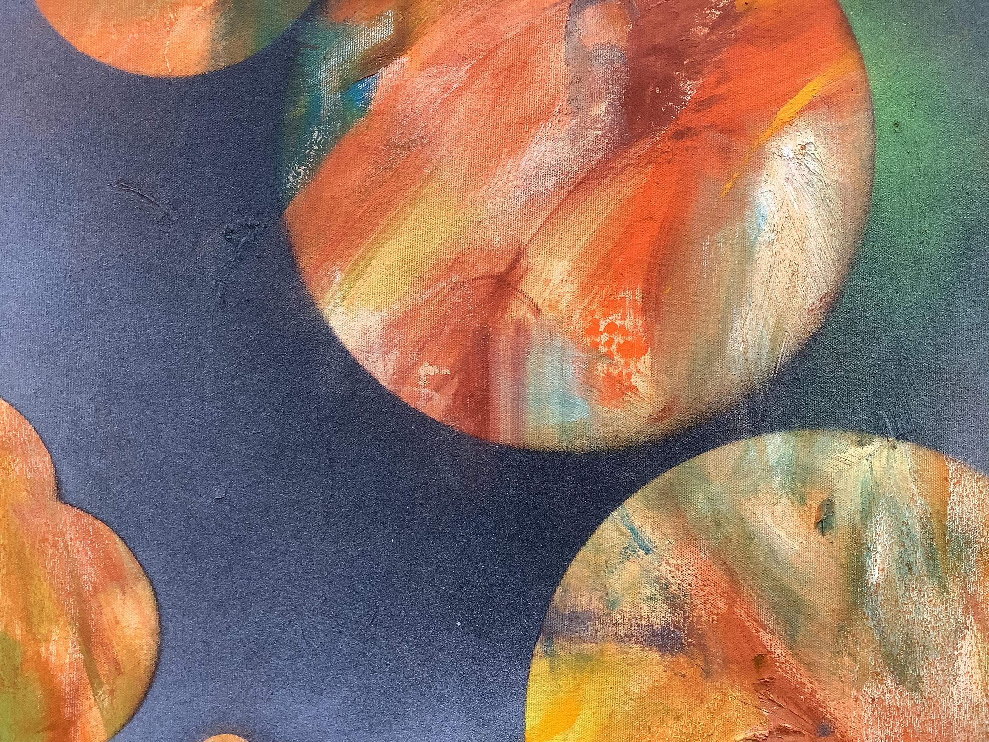 Vista da Venere.  Pittura astratta contemporanea a tecnica mista - Painting di Peter Rossiter