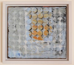 Blue Shift: Mixed Media Contemporary Painting by Peter Rossiter