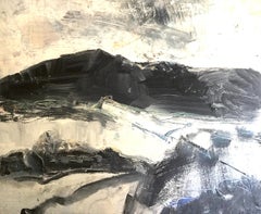 Valle de Croesor. Paisaje expresionista abstracto galés contemporáneo