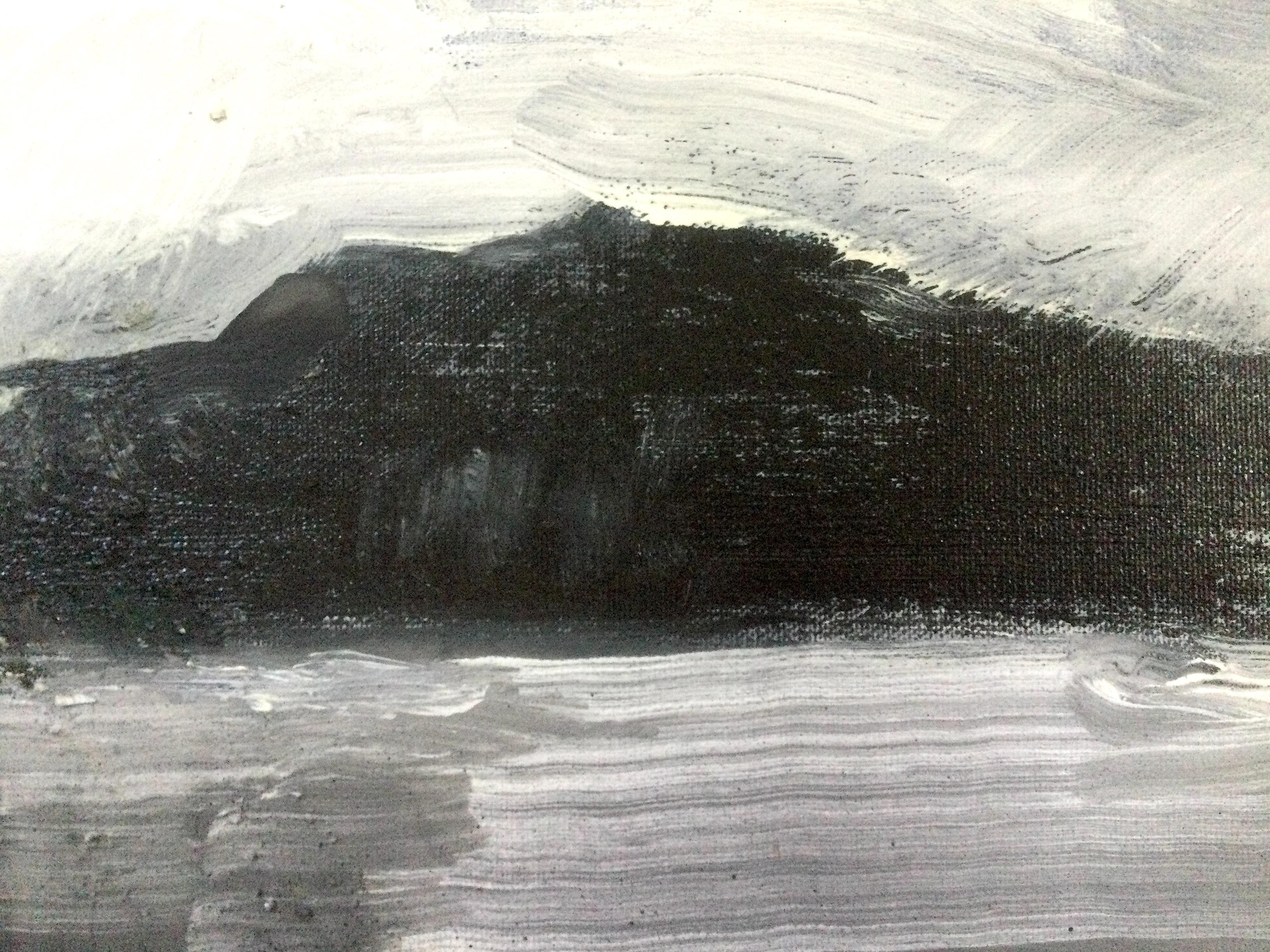 Paisaje Pelúcido. Pintura expresionista abstracta contemporánea - Painting de Peter Rossiter