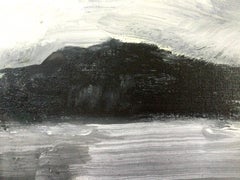 Pellucid Landscape. Contemporary Abstract Expressionist Painting