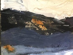 Scratch and Splash. Contemporary Abstract Expressionist Landscape Painting