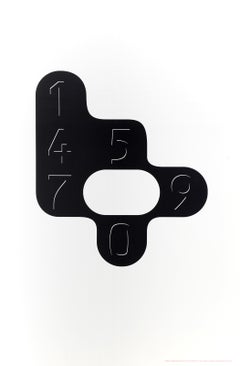 La lettera B, serigrafia Pop Art di Peter Saville.