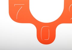 The Letter V, Pop Art Screenprint by Peter Saville