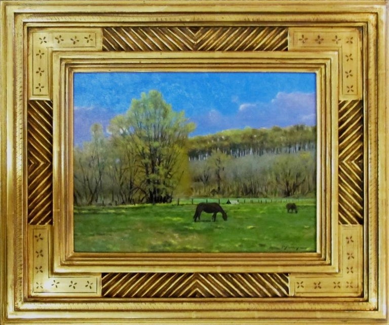 Peter Sculthorpe Landscape Painting - "Lou's Meadow"