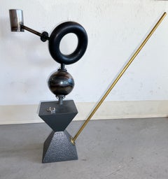 Peter Shire 1991 Escultura abstracta de metal