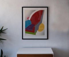 Peter Shire Bel Air Chair Signed Artist Proof Print Memphis Milano