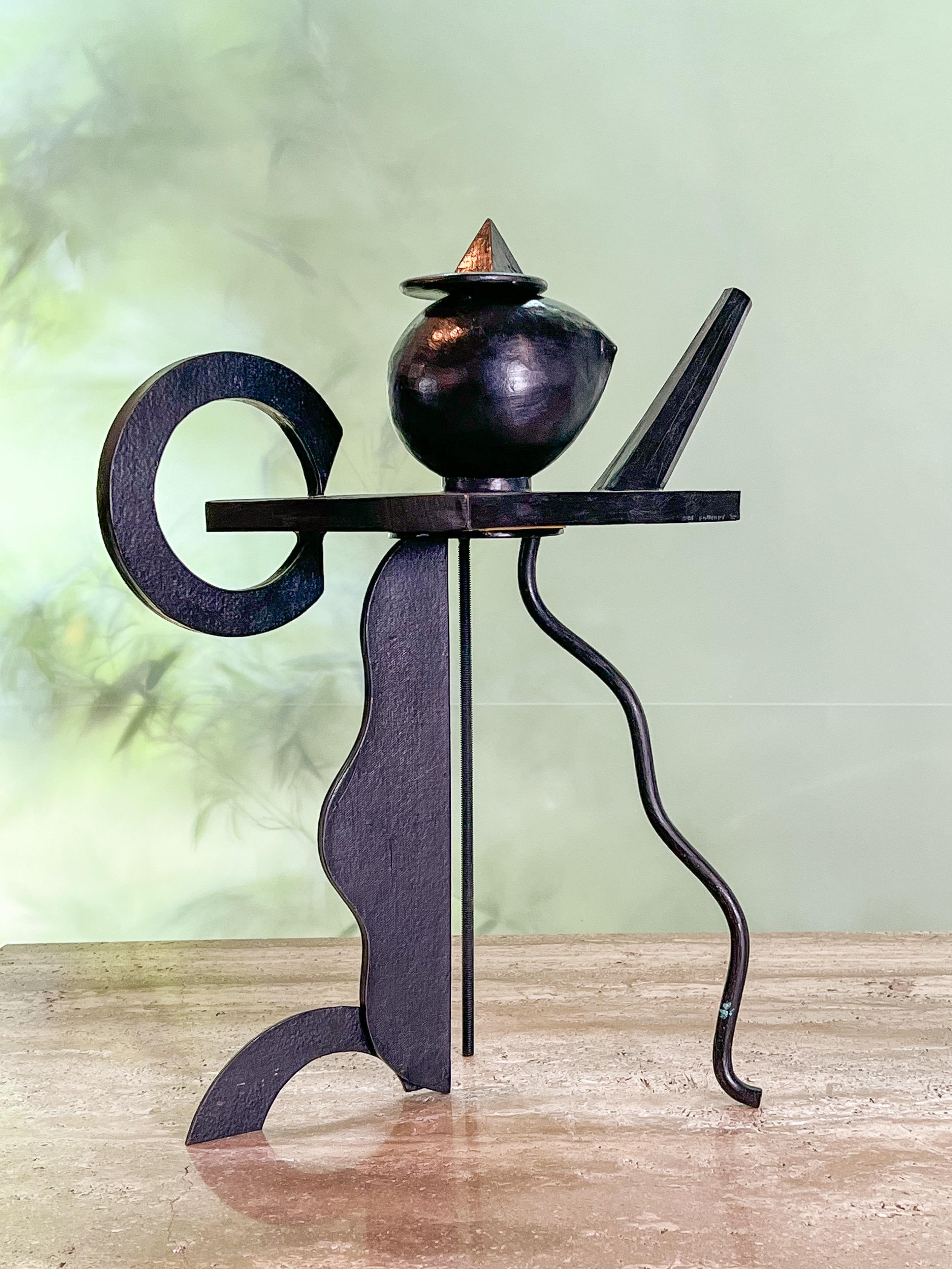 Peter Shire Bronze Teapot, 1982 For Sale 10