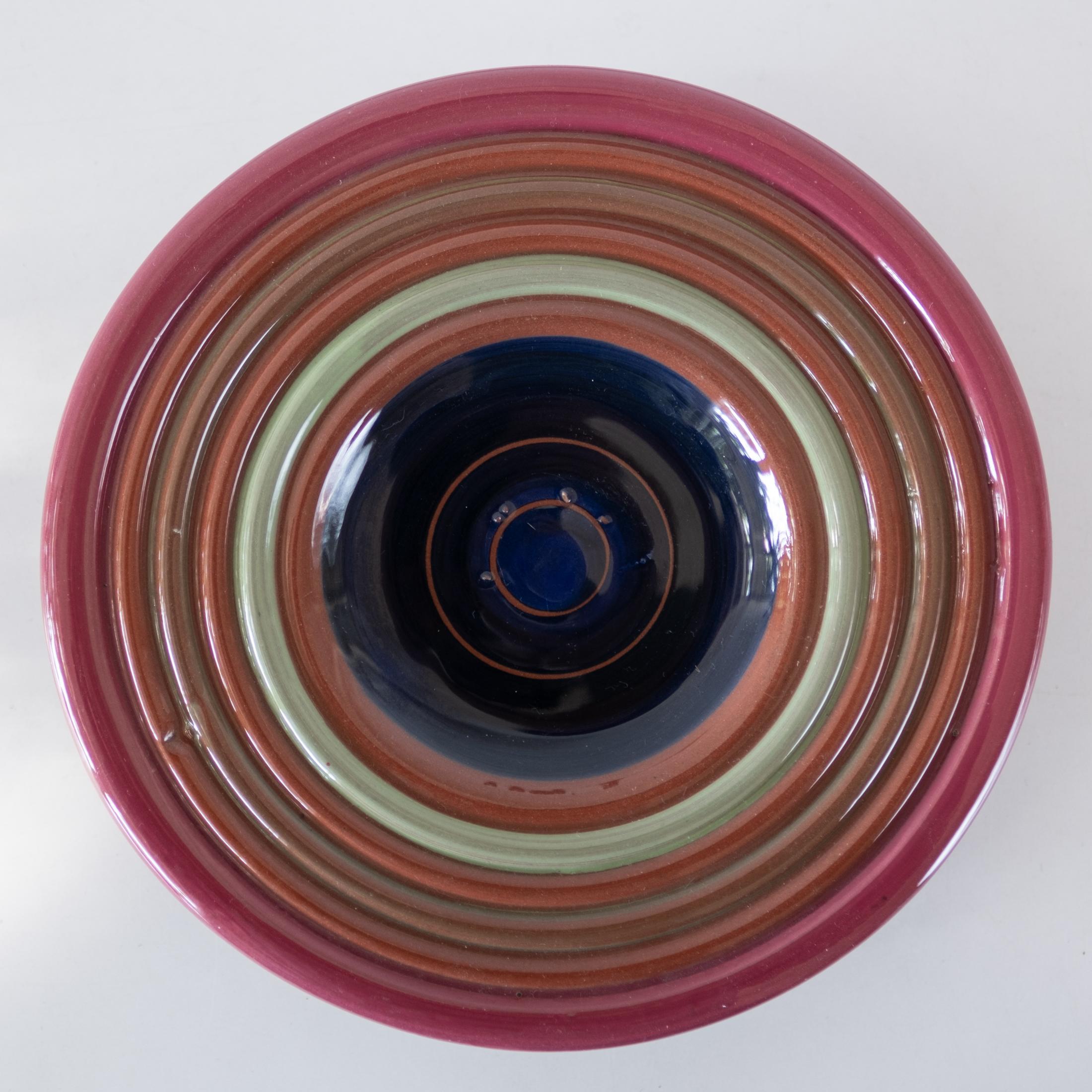 Peter Shire Ceramic EXP Pottery 1997 Compote Bowl 3