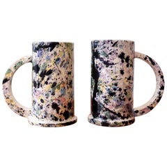 Peter Shire Ceramic Love Cups, 1993