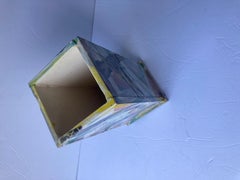 Vase aus Keramik/Töpferwaren abstrakt/splatter-Design von Peter Shire