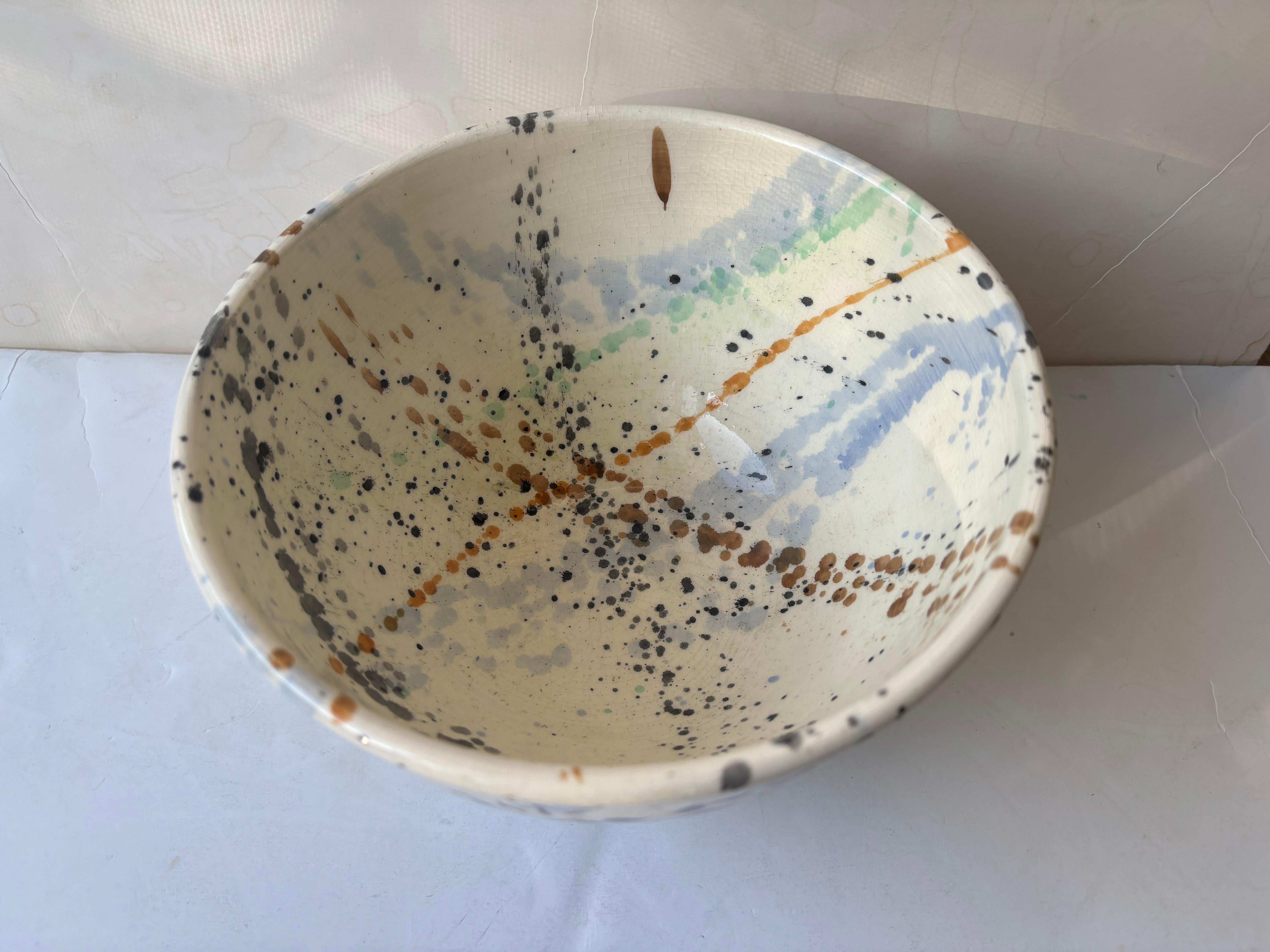 American Peter Shire ceramic/pottery bowl, 