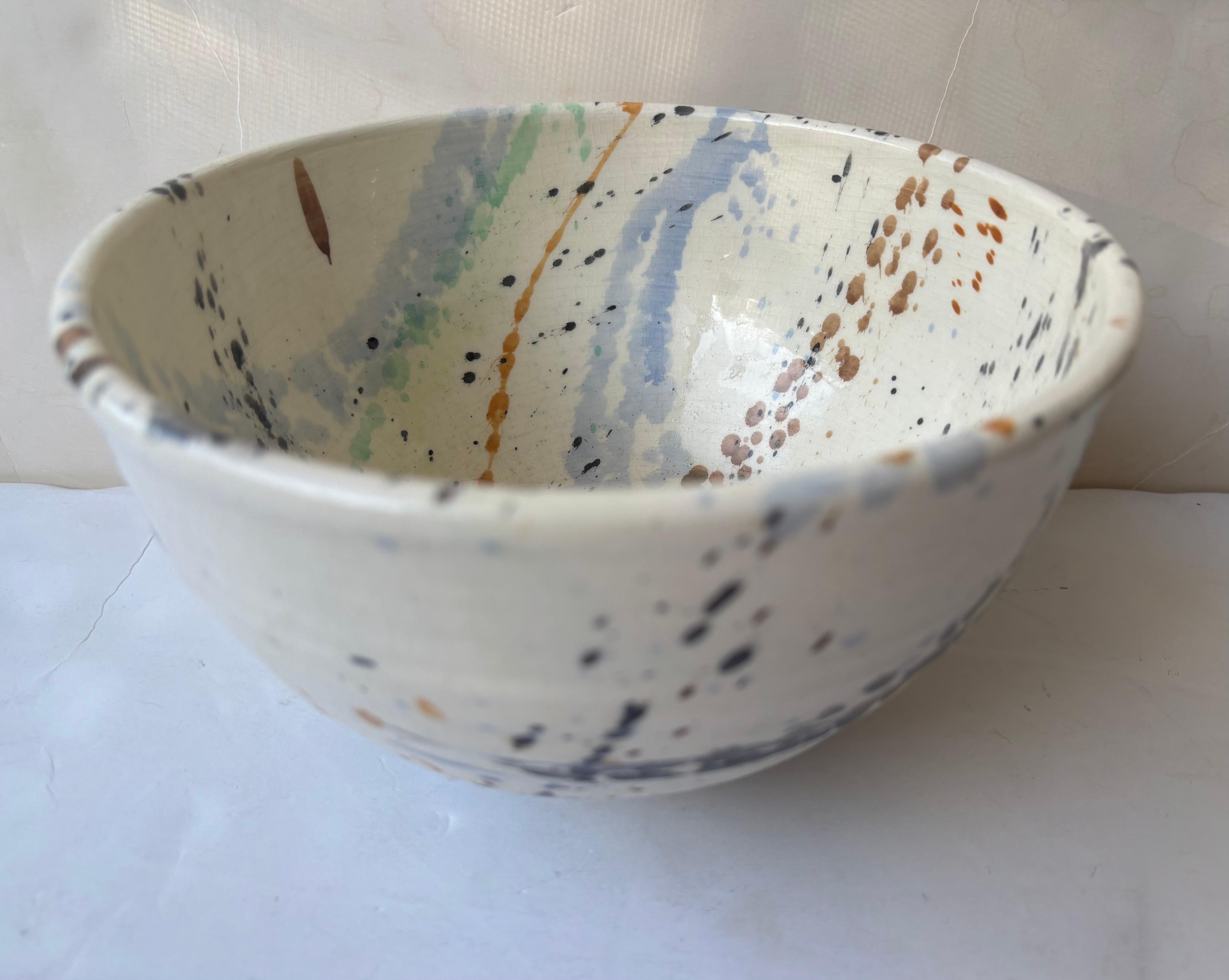 Peter Shire ceramic/pottery bowl, 