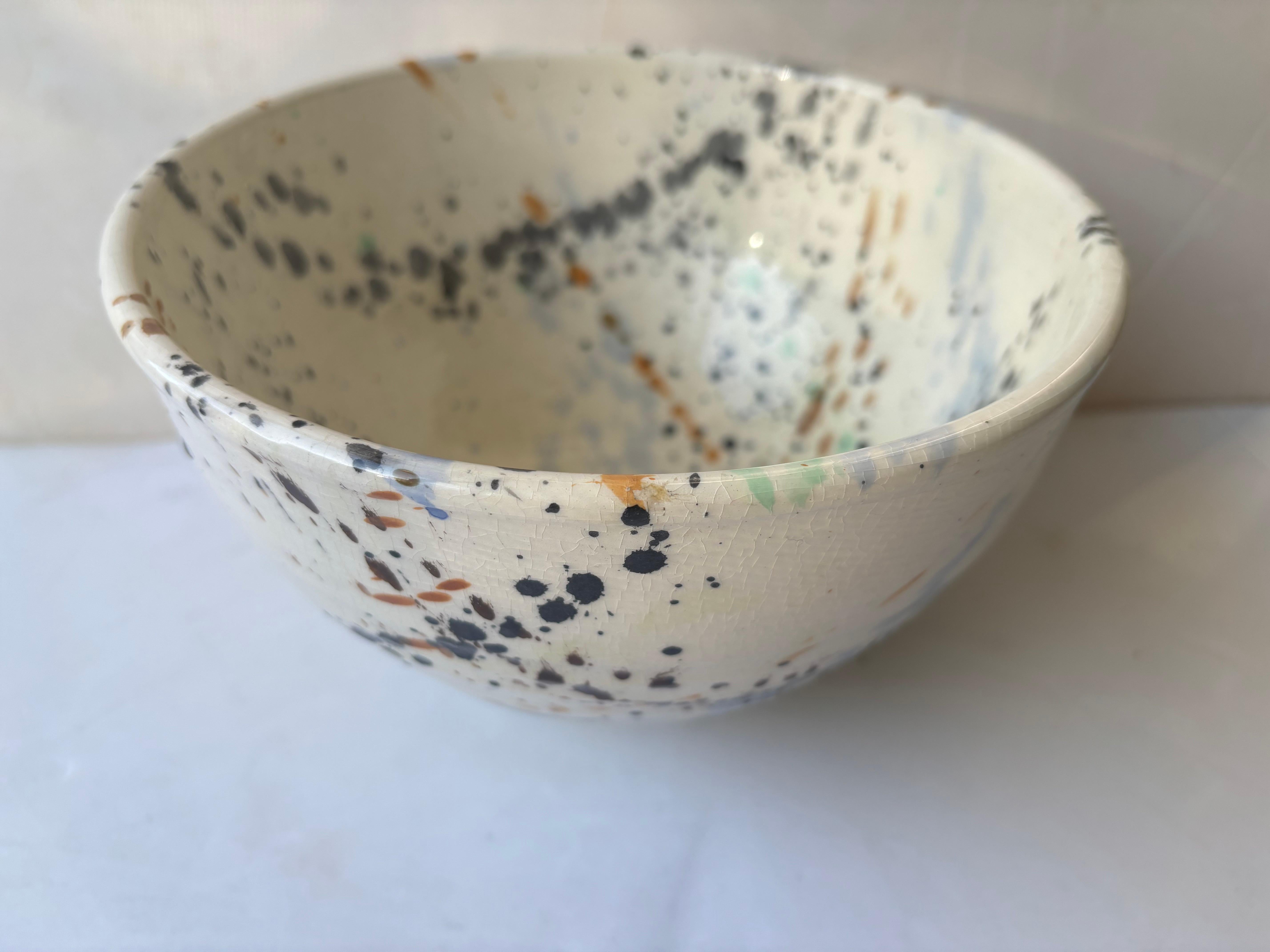 Ceramic Peter Shire ceramic/pottery bowl, 