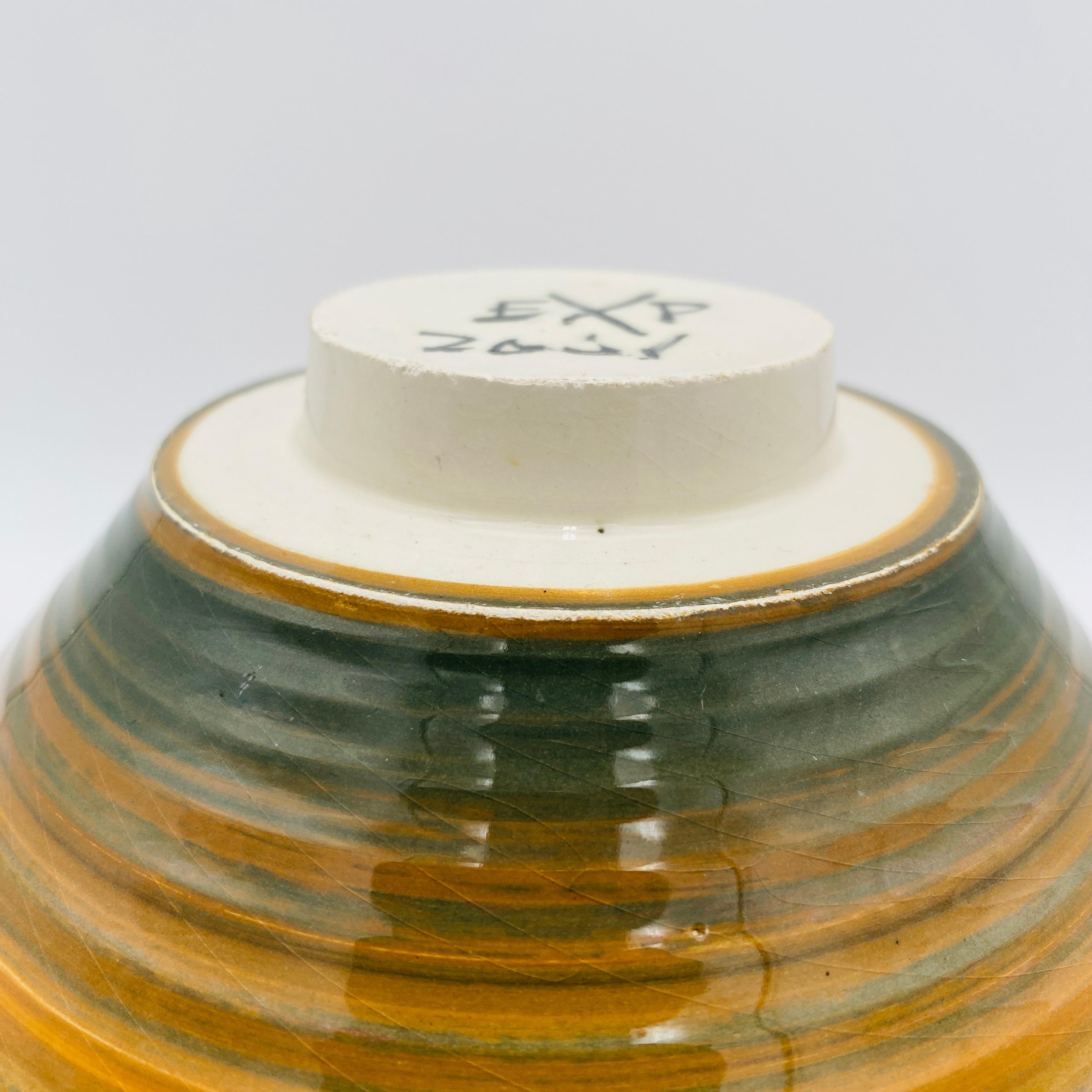 Contemporary Peter Shire Echo X Park Ceramic Pottery Bowl Signed EXP 2001 For Sale