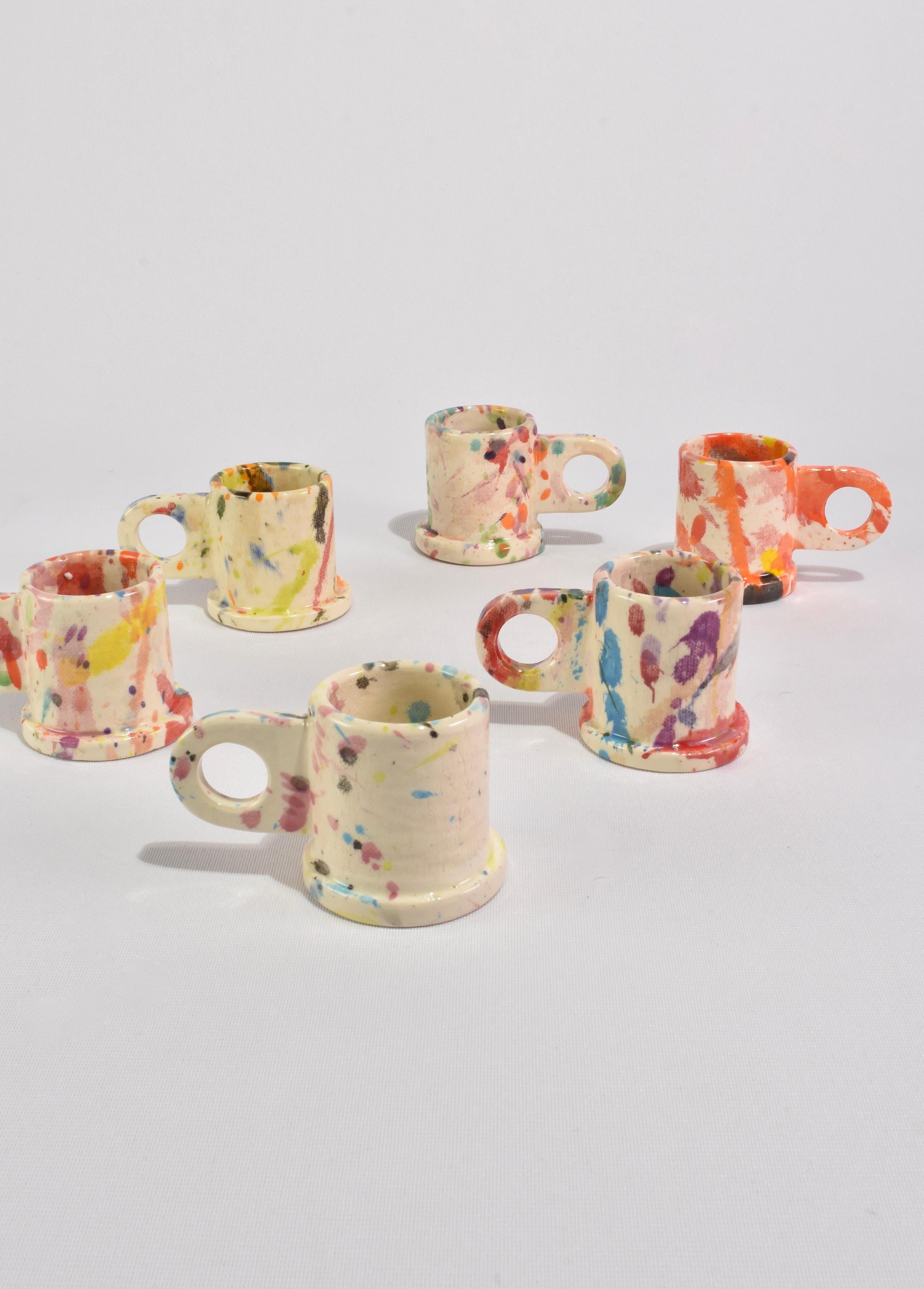 Peter Shire Espresso Splatter Mug In New Condition In Richmond, VA