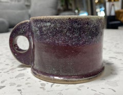 Peter Shire Exp Signed Ceramic California Studio Pottery Glazed Cup, 1979