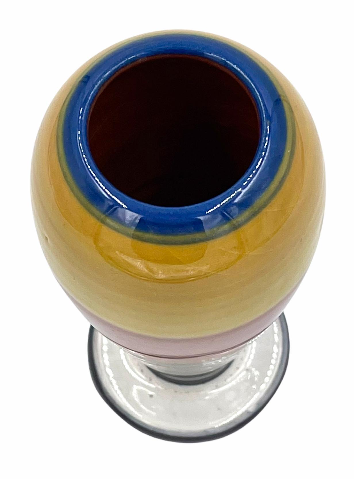 American Peter Shire Expo Vase For Sale