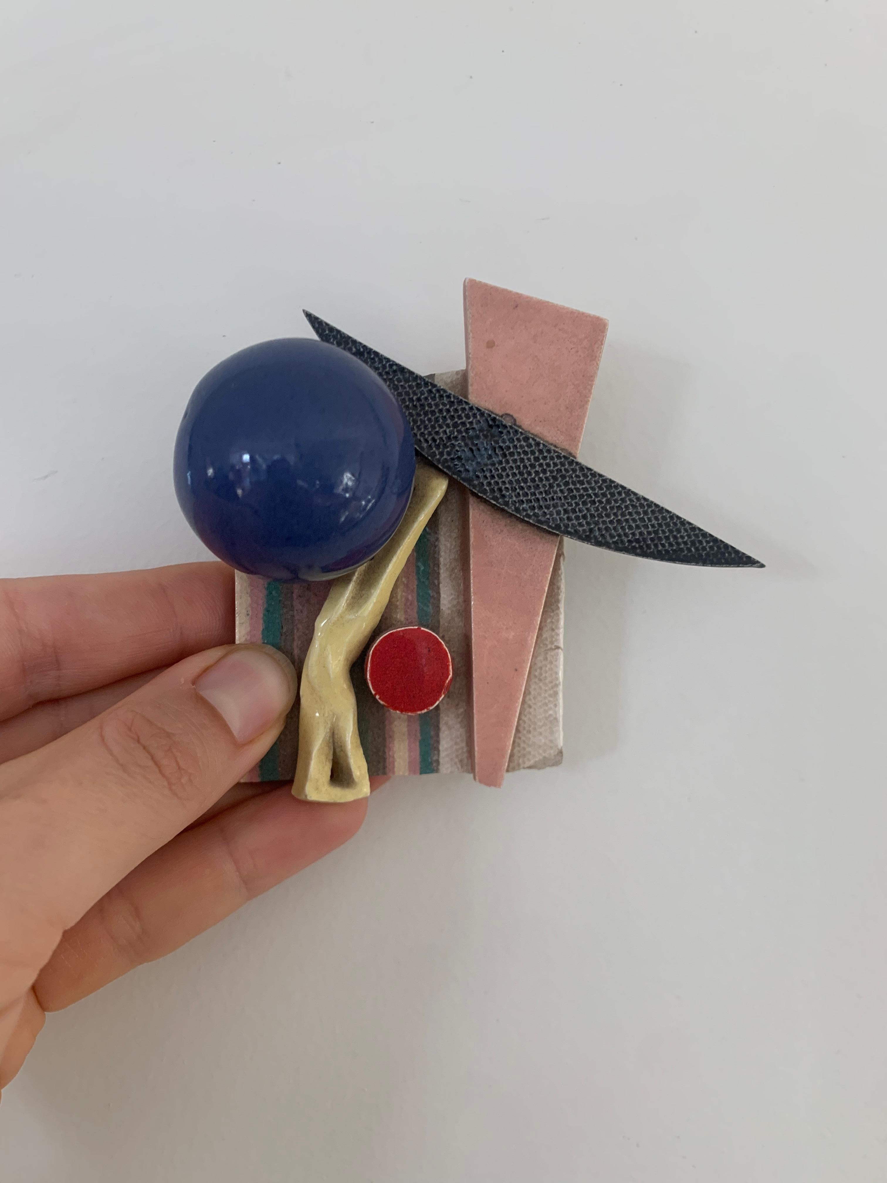 Peter Shire Micro Sculpture in Mixed Media, Early Aughts For Sale 1