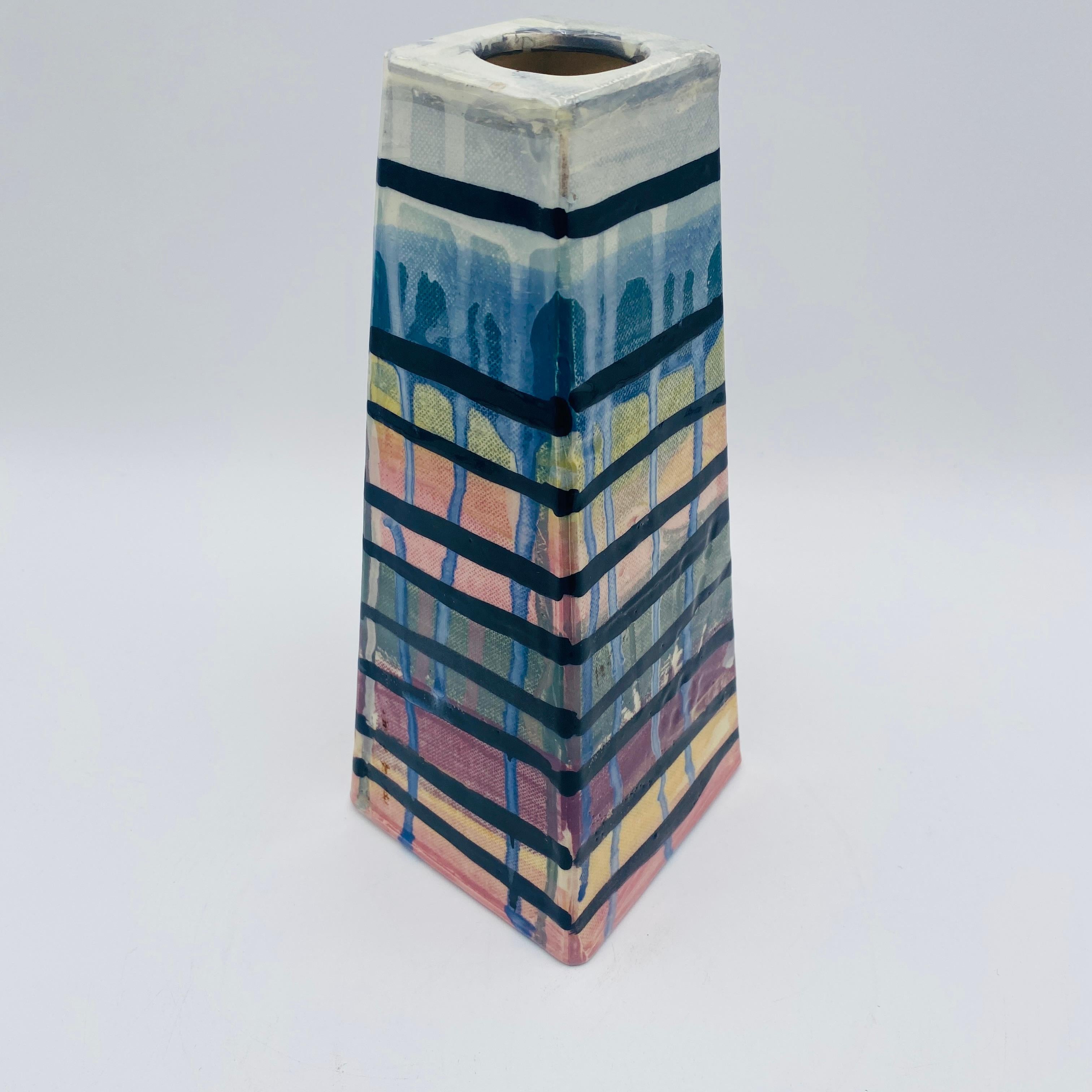 Peter Shire Vaso a piramide EXP 2010 in vendita 3