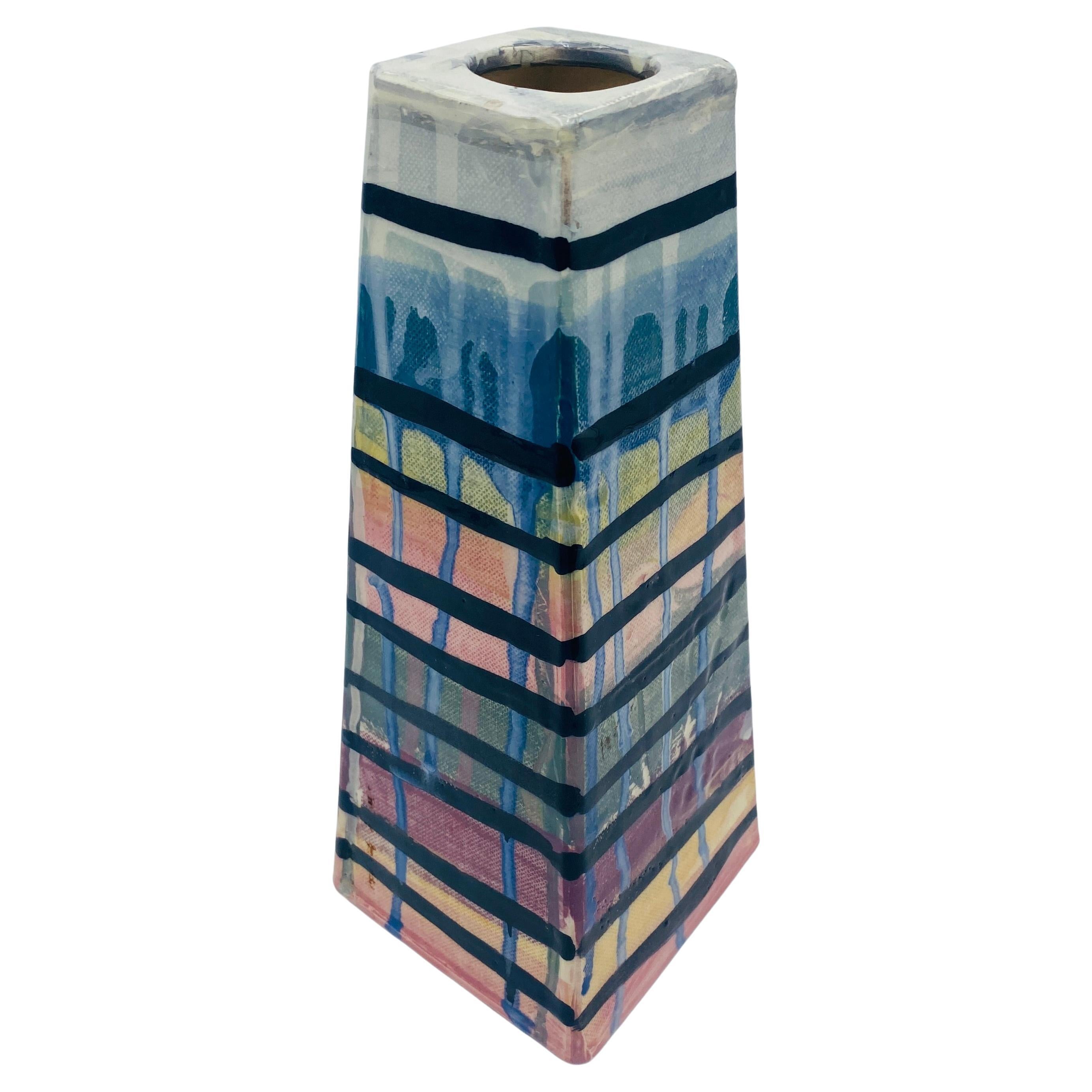Peter Shire Vaso a piramide EXP 2010 in vendita