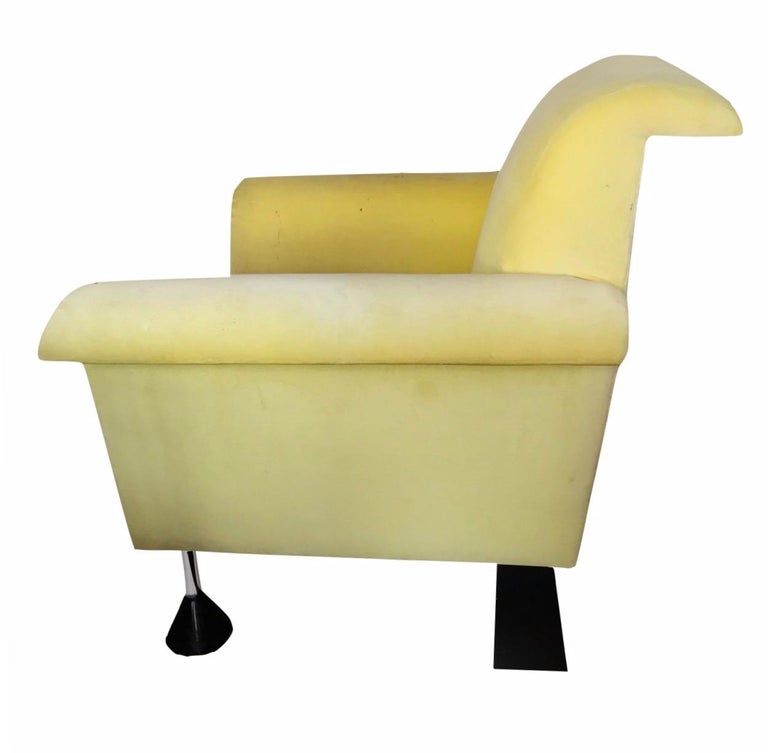 American Peter Shire Wexler Lounge Chair For Sale
