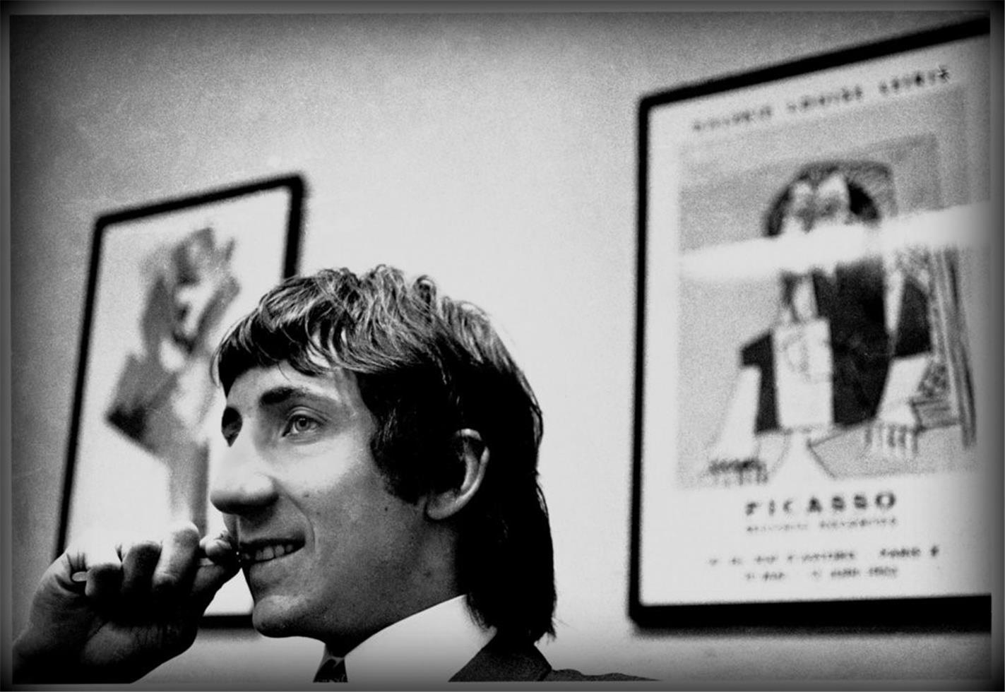 Portrait Photograph Peter Simon - Pete Townshend, The Who, NY, 1968