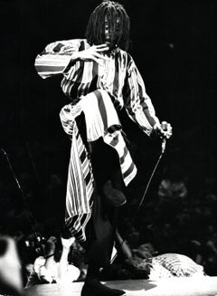 Peter Tosh Performing on Stage Vintage Original Photograph