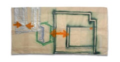 Dibujo del porche 6 (Pintura abstracta)