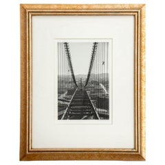 Peter Stackpole "Oakland Bay Bridge" Gelatin Print
