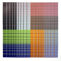 "Quadrivium 80" 2025 acrilico e collage su carta