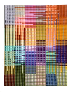 "Quadrivium 83" 2025 acrilico e collage su carta