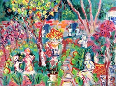 Vintage Matisse, Van Gogh and Duffy Visit the Studio Garden