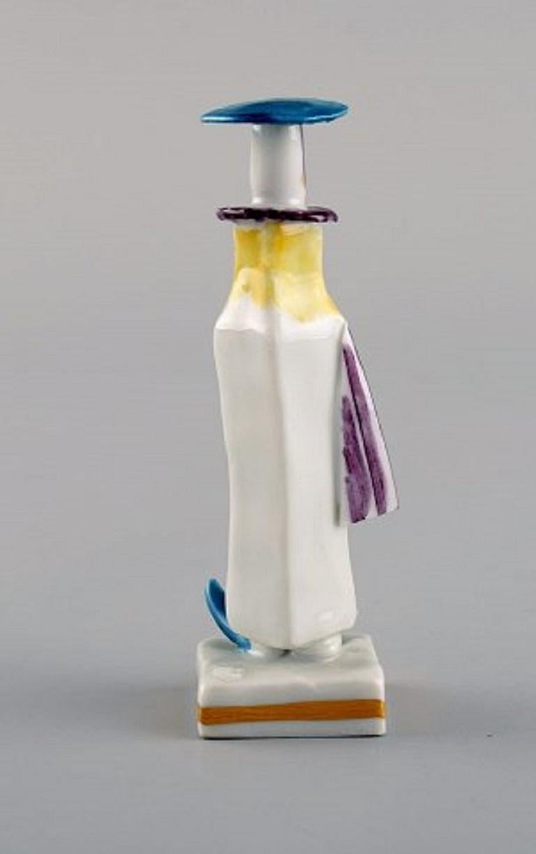 German Peter Strang 'b.1936' for Meissen, Figure in Hand-Painted Porcelain, Late 20th C