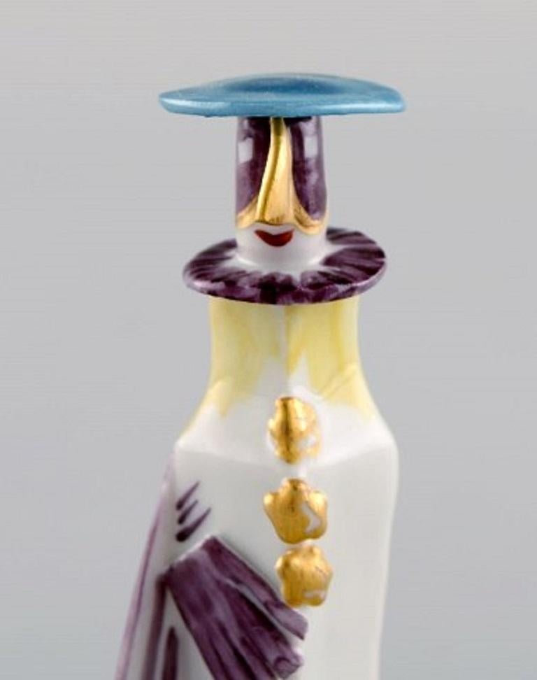 Peter Strang 'b.1936' for Meissen, Figure in Hand-Painted Porcelain, Late 20th C In Excellent Condition In København, Copenhagen