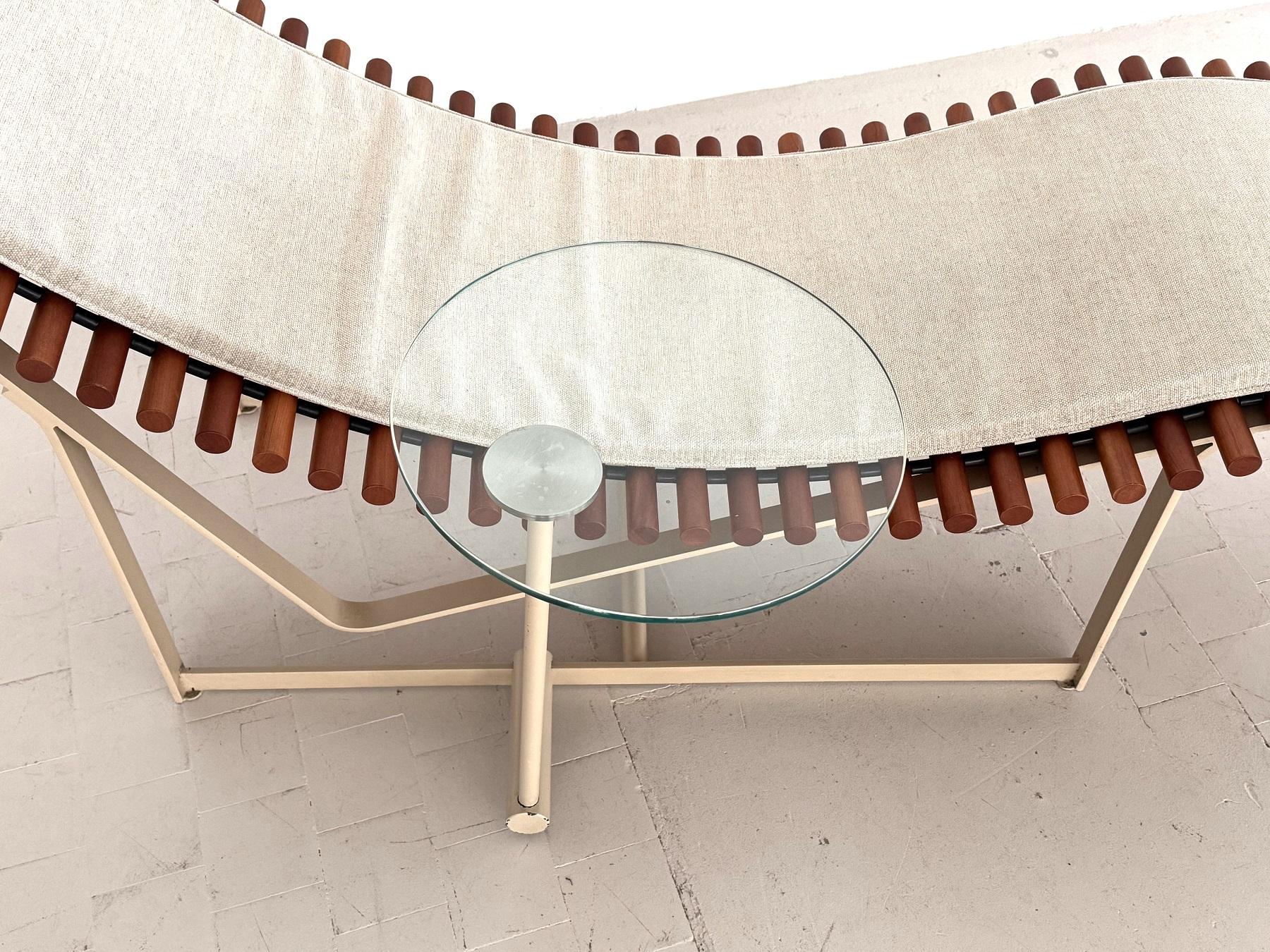 Peter Strassl Lounge Chair Chaise Longue for Strässle International, 1970s im Angebot 6