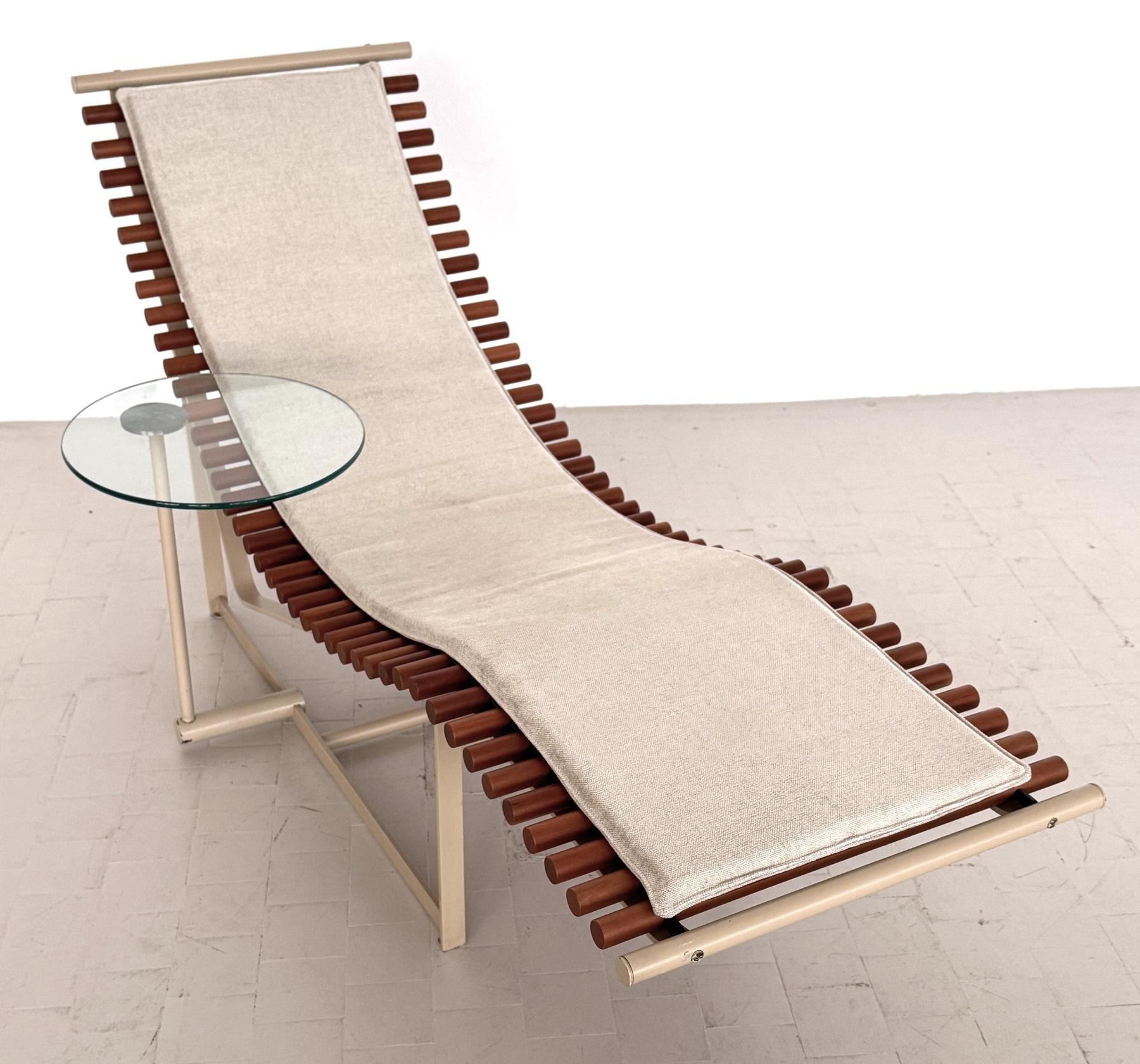 Peter Strassl Lounge Chair Chaise Longue for Strässle International, 1970s (Moderne der Mitte des Jahrhunderts) im Angebot
