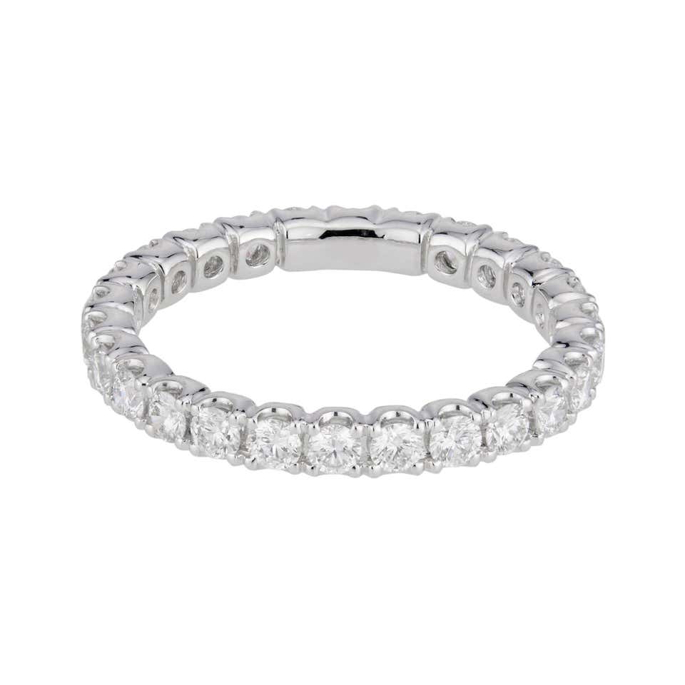 10.00 Carat Men's Diamond Eternity Band Ring in Platinum at 1stDibs ...