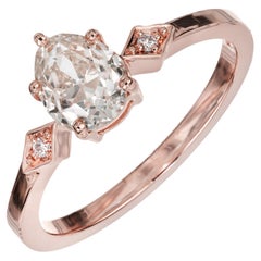 Peter Suchy 1.00 Karat Diamant Rose Gold Verlobungsring