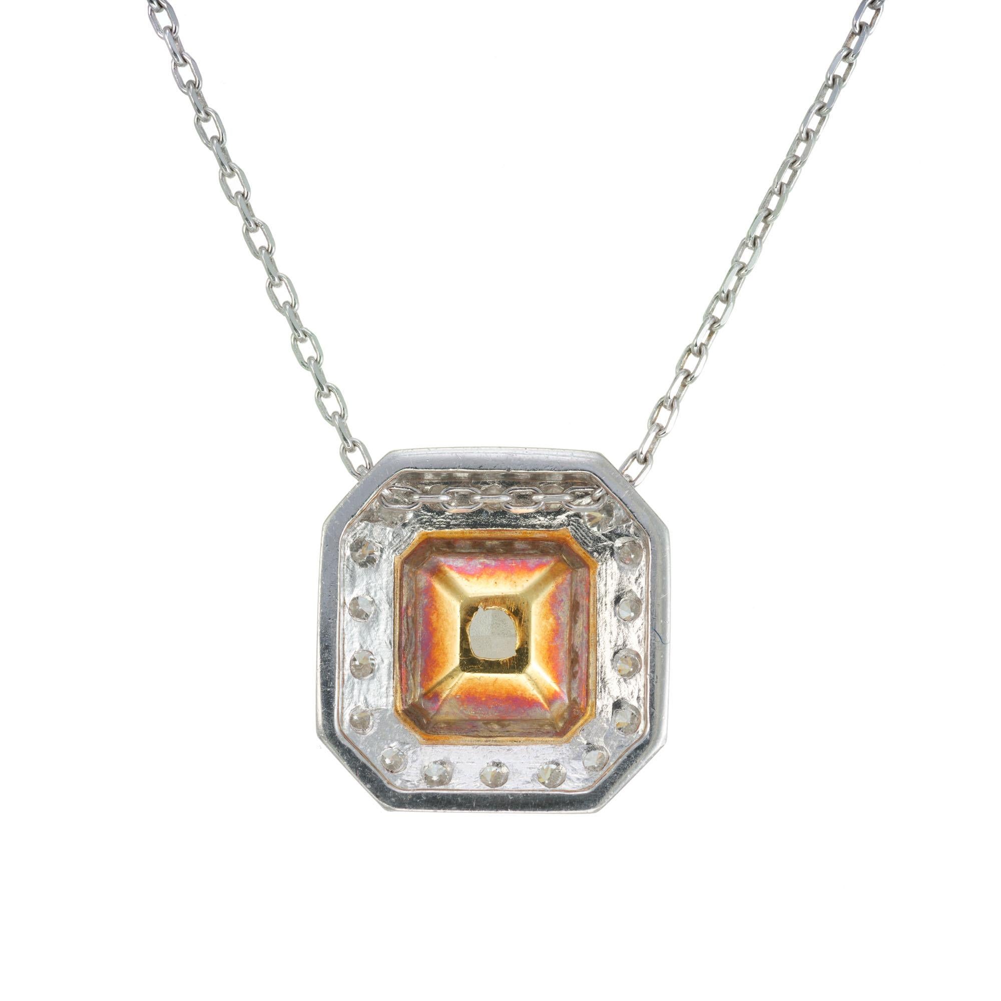 canary diamond necklace