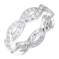 Peter Suchy 1.50 Carat Diamond Platinum Eternity Band Ring