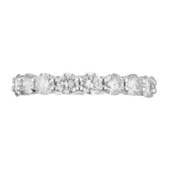 Peter Suchy 1.67 Carat Round Diamond Platinum Wedding Band Ring