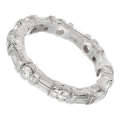 Peter Suchy 1.87 Carat Diamond Platinum Wedding Band Ring