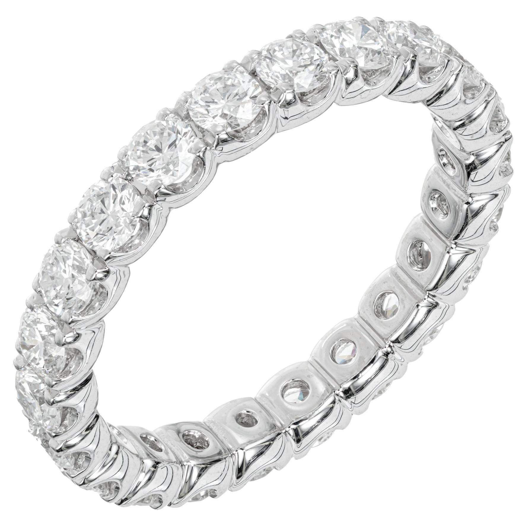 Peter Suchy Alianza de Platino Eterna con Diamante Redondo de 1,97 Quilates