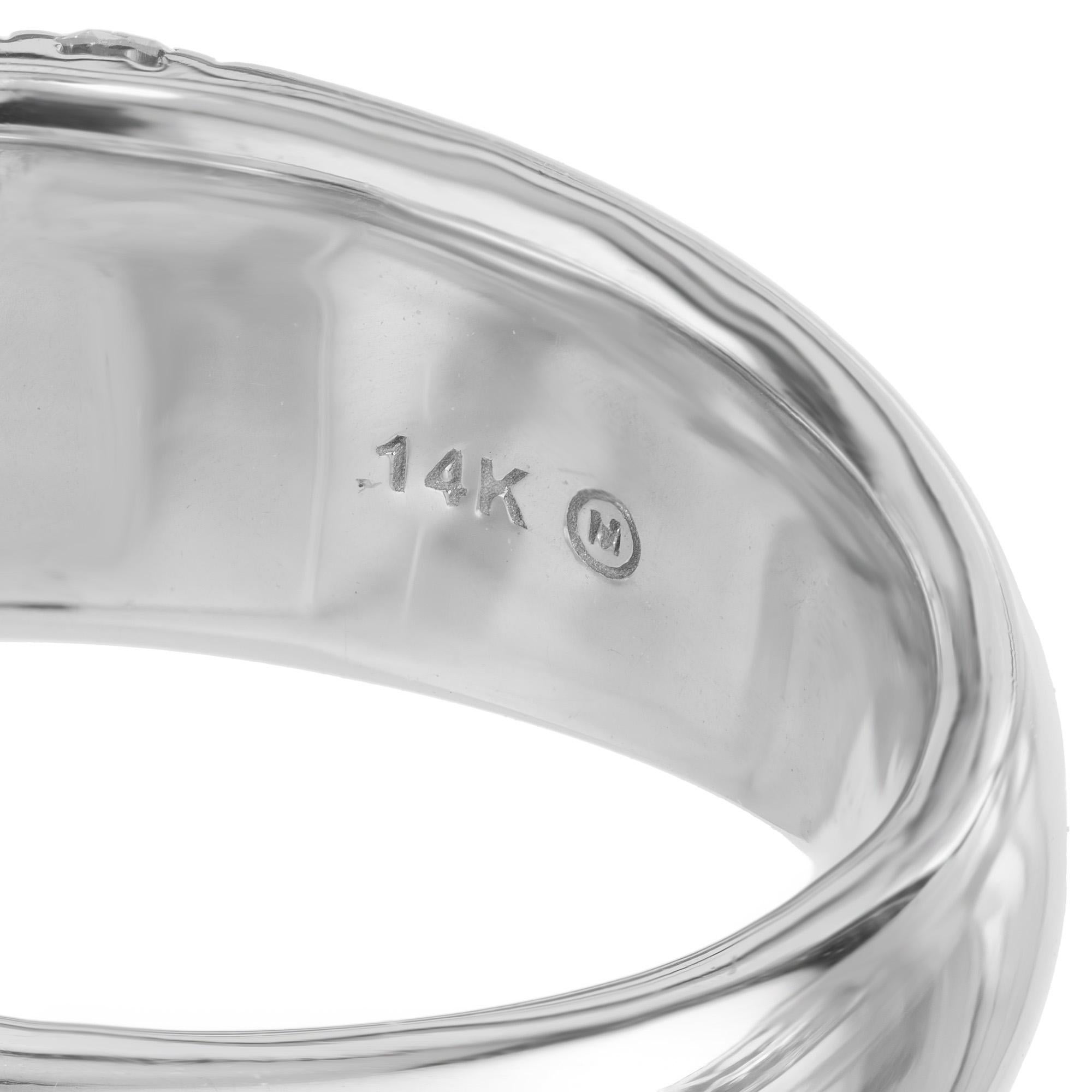 Peter Suchy 2,00 Karat Diamant Weißgold Band Ring  im Zustand „Neu“ im Angebot in Stamford, CT