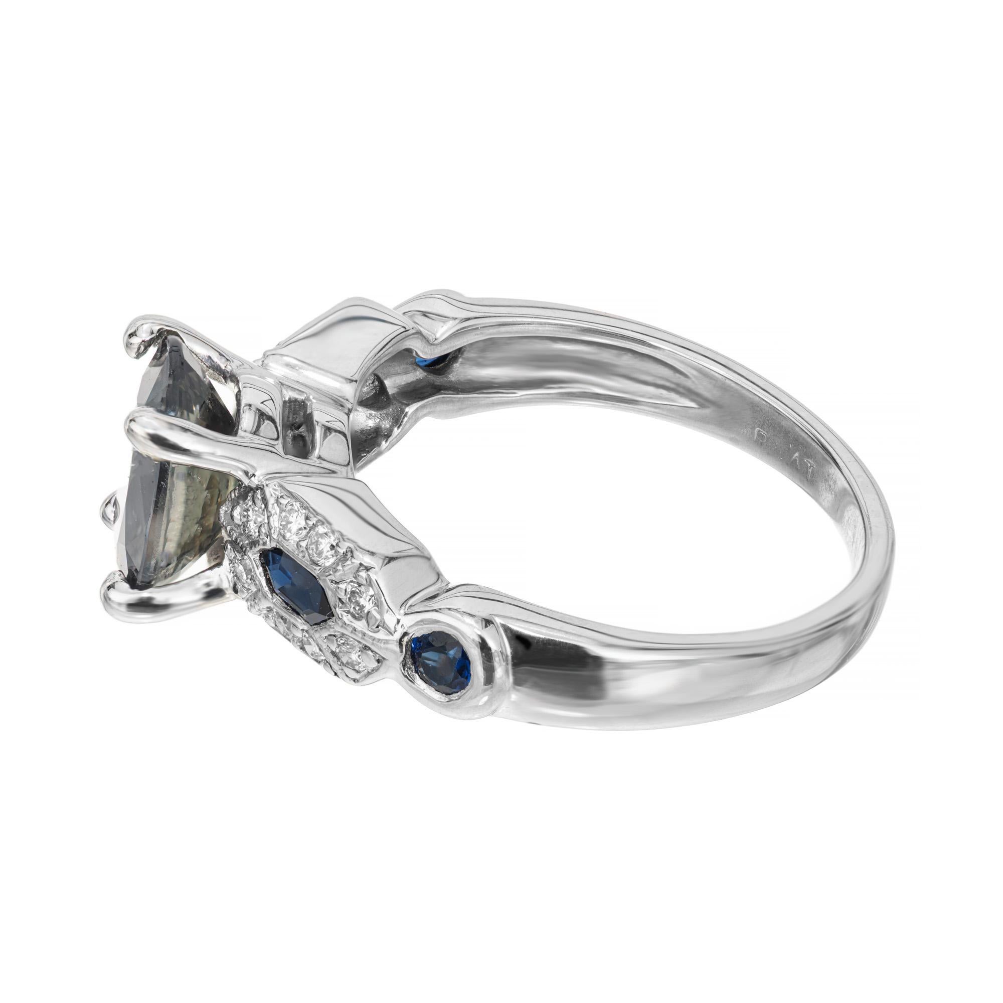 color change sapphire ring