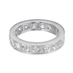 Peter Suchy 2.20 Carat Platinum Wedding Band Ring