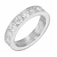 Peter Suchy 2.20 Carat Platinum Wedding Band Ring